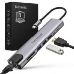 8-in-1 USB-C Hub for Laptop, Type C Hub with 4K HDMI 60Hz