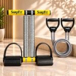 SUREFIT Double Spring Tummy Trimmer with Resistance Tube