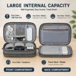 SaleOn Tech Pouch Organizer 8.3 × 5 Inch – Portable Gadget & Travel Organizer with 1 Year Warranty