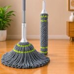 Shasvat Microfiber Twist Mop with Long Handle